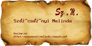 Szécsényi Melinda névjegykártya